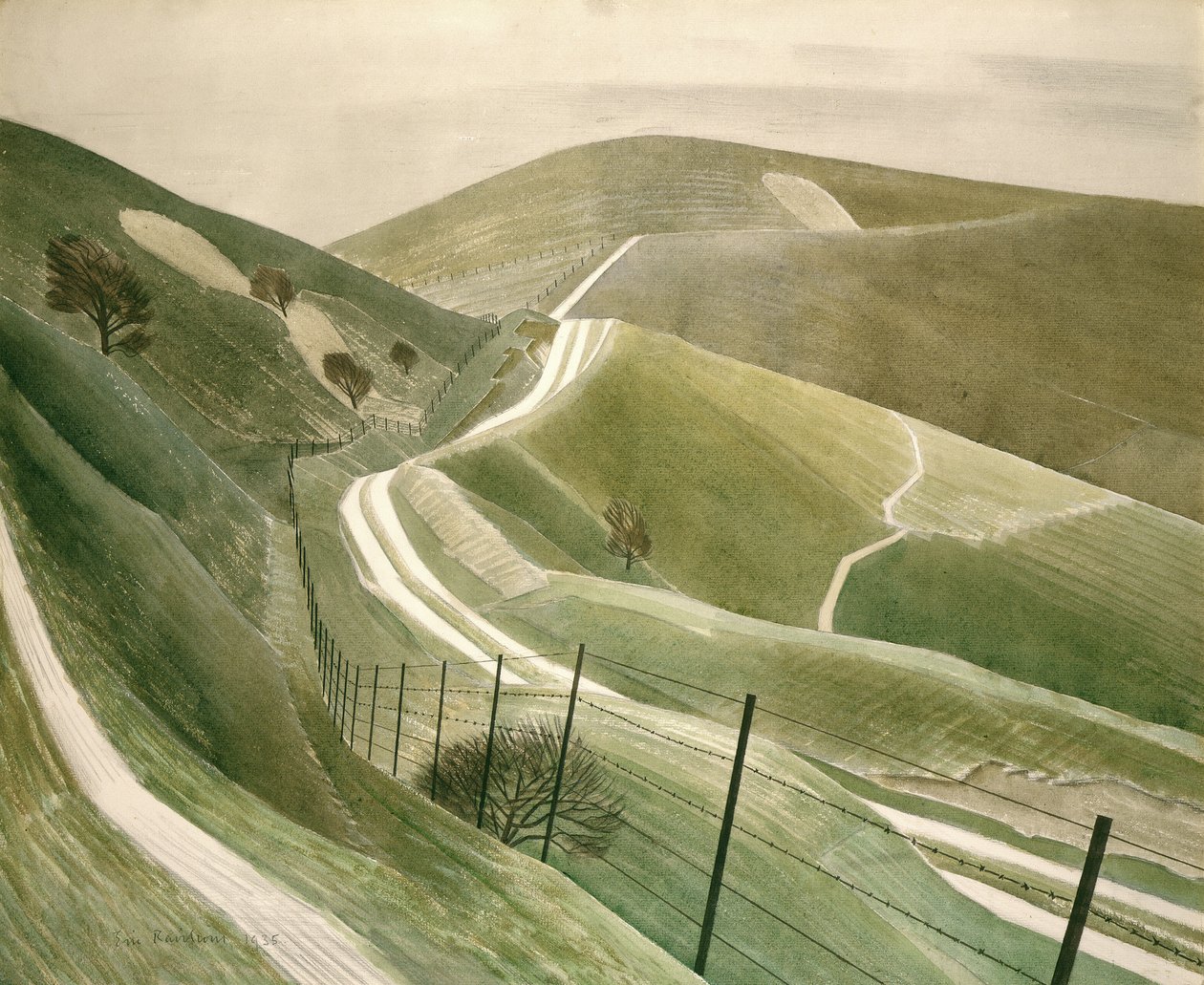 चाक पथ द्वारा एरिक Ravilious