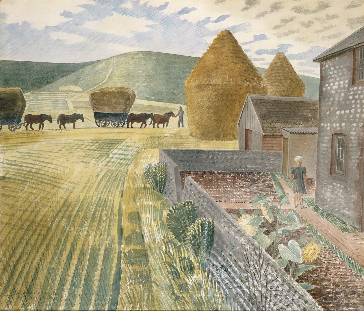 फ़र्लांग द्वारा एरिक Ravilious