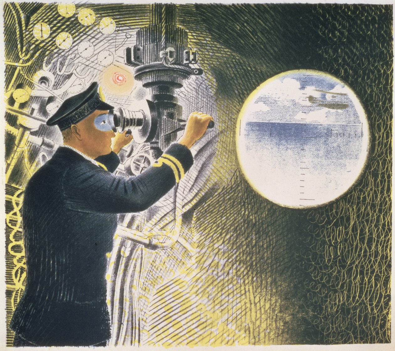 पनडुब्बी द्वारा एरिक Ravilious