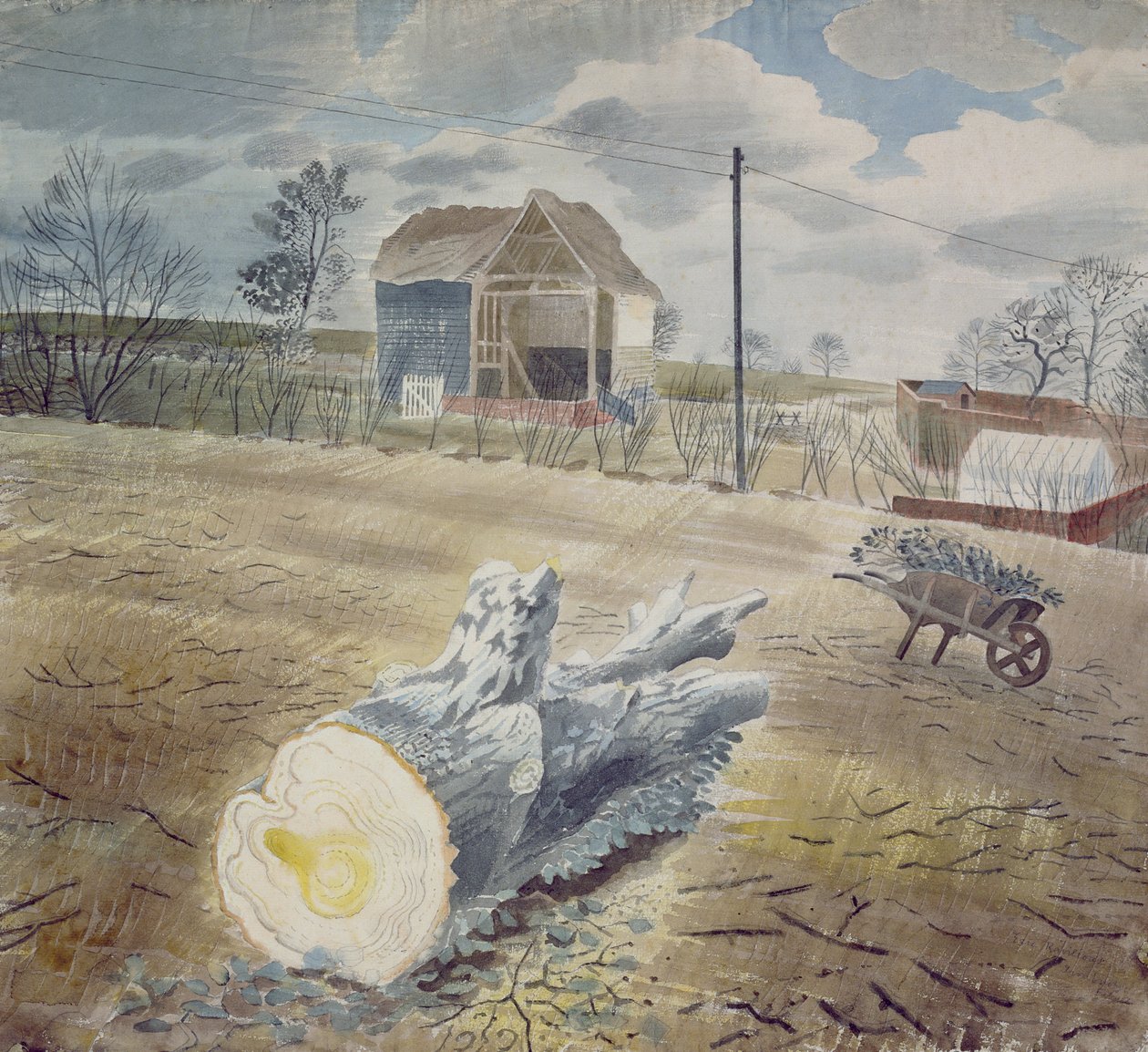 ट्री ट्रंक और व्हीलब्रो द्वारा एरिक Ravilious
