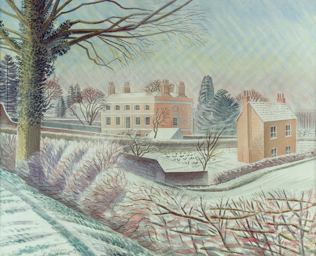 बर्फ में विकराल द्वारा एरिक Ravilious