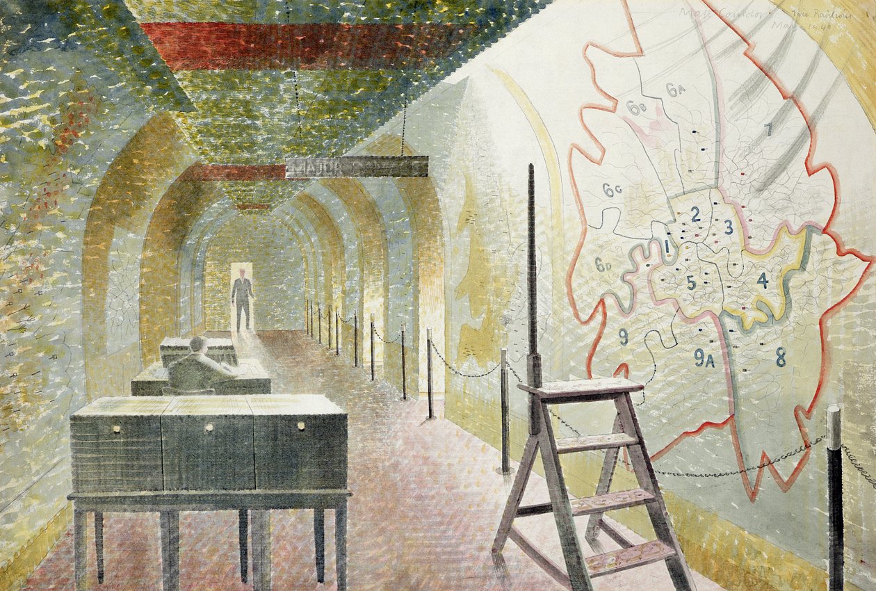 नहीं 1 मैप कॉरिडोर द्वारा एरिक Ravilious