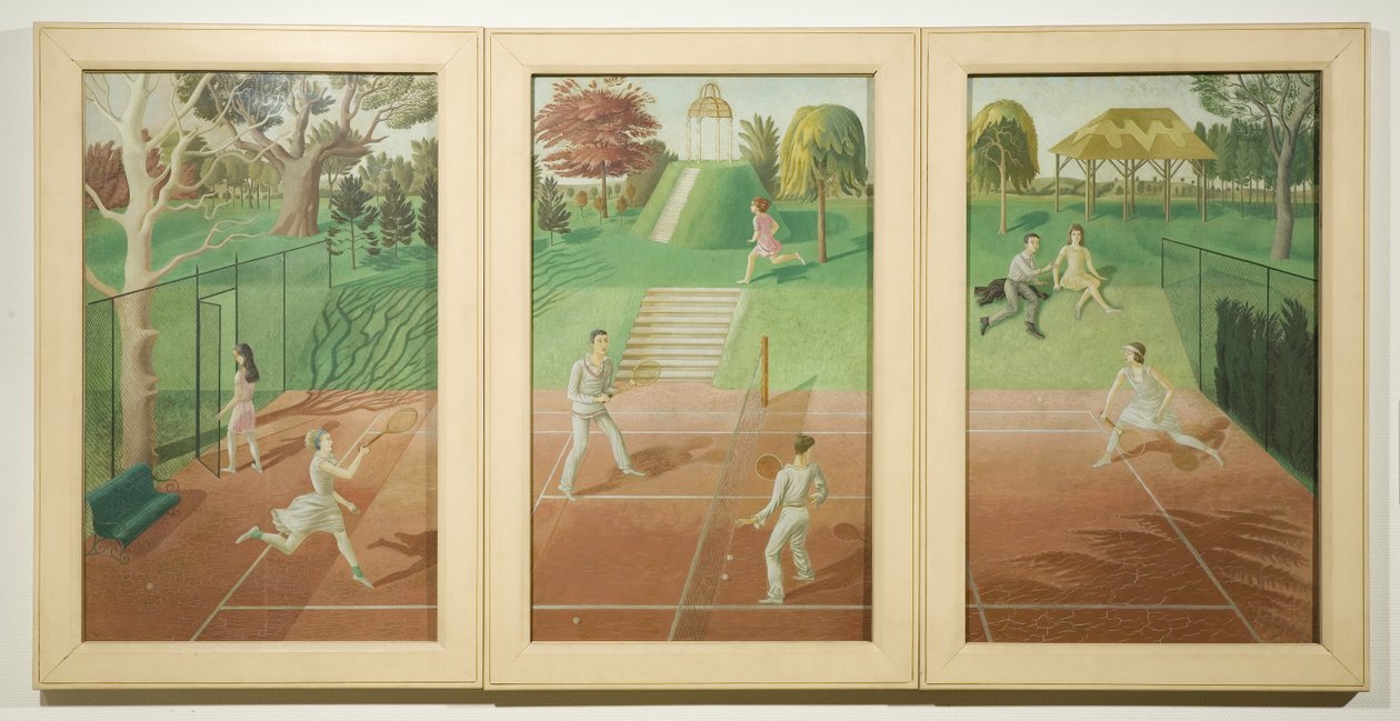 टेनिस द्वारा एरिक Ravilious