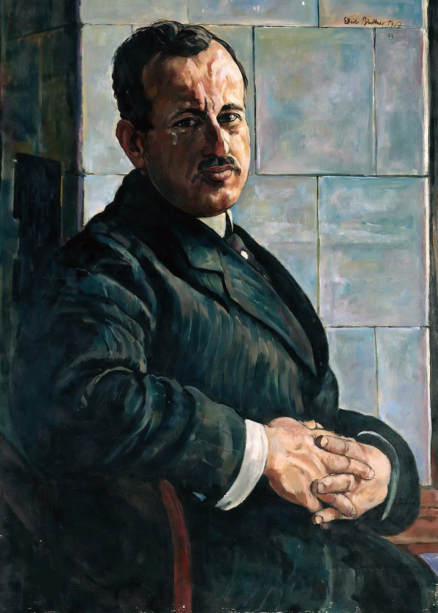 जॉर्ज हर्मन 1871-1943, 1917-1918 का चित्र। द्वारा एरच ब्यूटनर