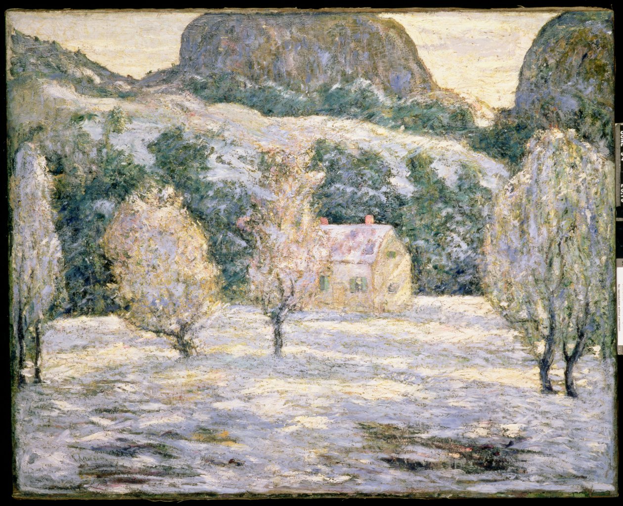 सर्दी, c.1919 द्वारा अर्नेस्ट लॉसन