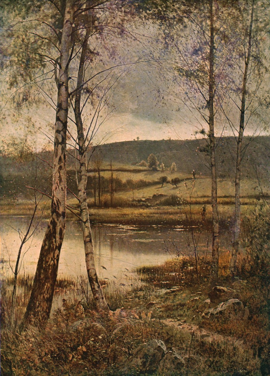 द वानिंग ऑफ द ईयर, 1879, c1930। द्वारा अर्नेस्ट पार्टन