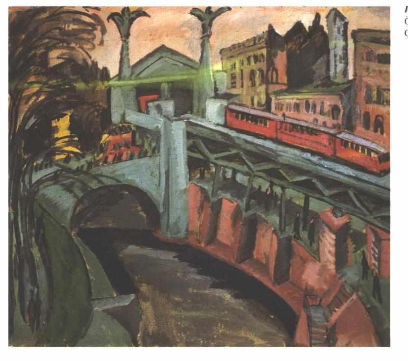 Hallesches Tor द्वारा अर्नस्ट लुडविग किरचनर