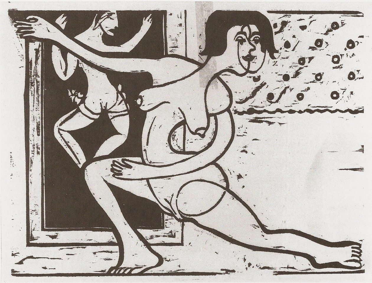 ÜbendeTänzerin द्वारा अर्नस्ट लुडविग किरचनर