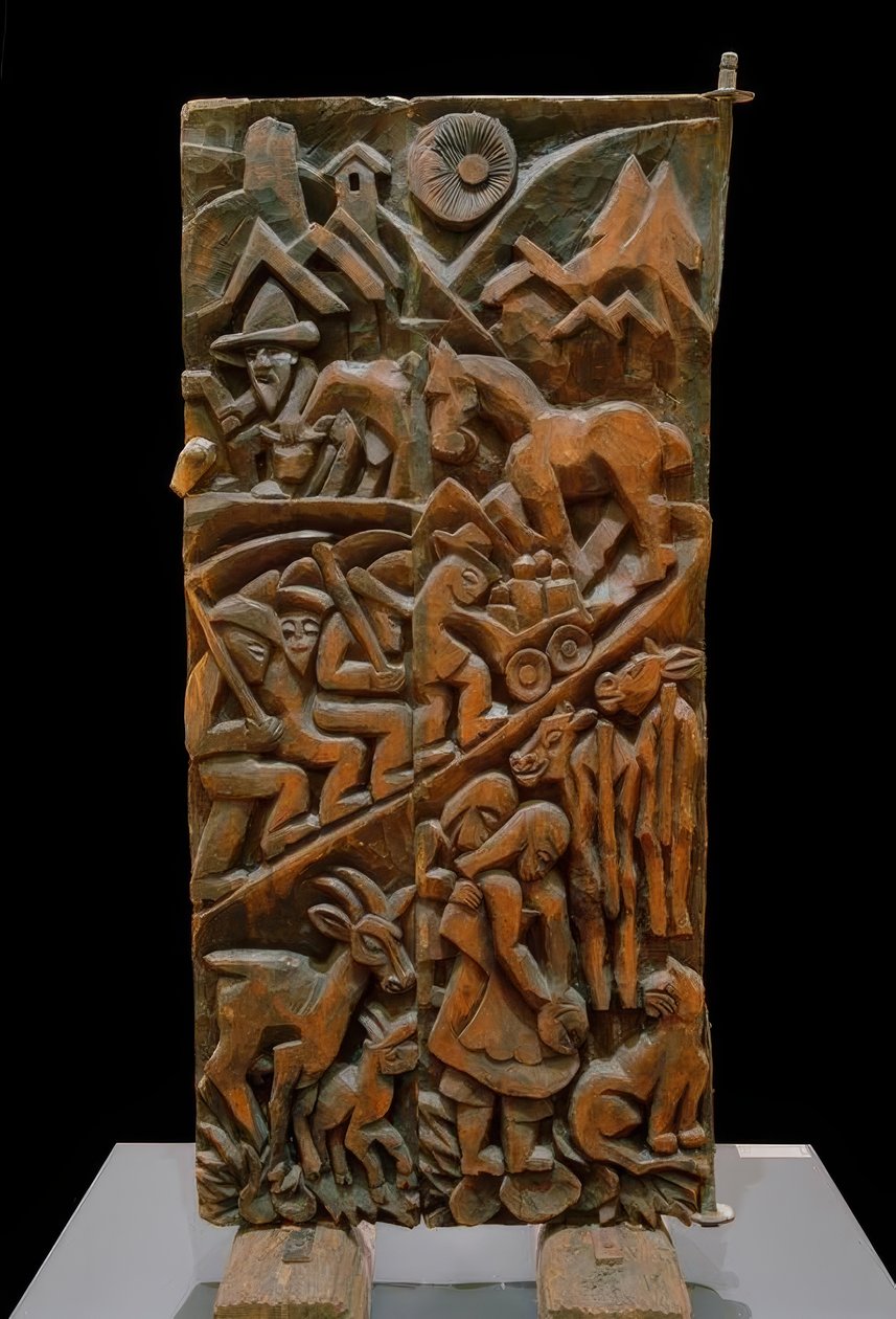 Alpaufzug द्वारा अर्नस्ट लुडविग किरचनर