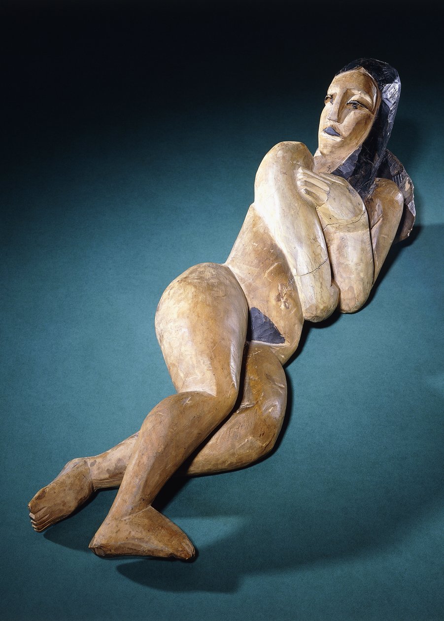 नग्न याद करना; रीकॉलिंग, c.1911-1912 द्वारा अर्नस्ट लुडविग किरचनर