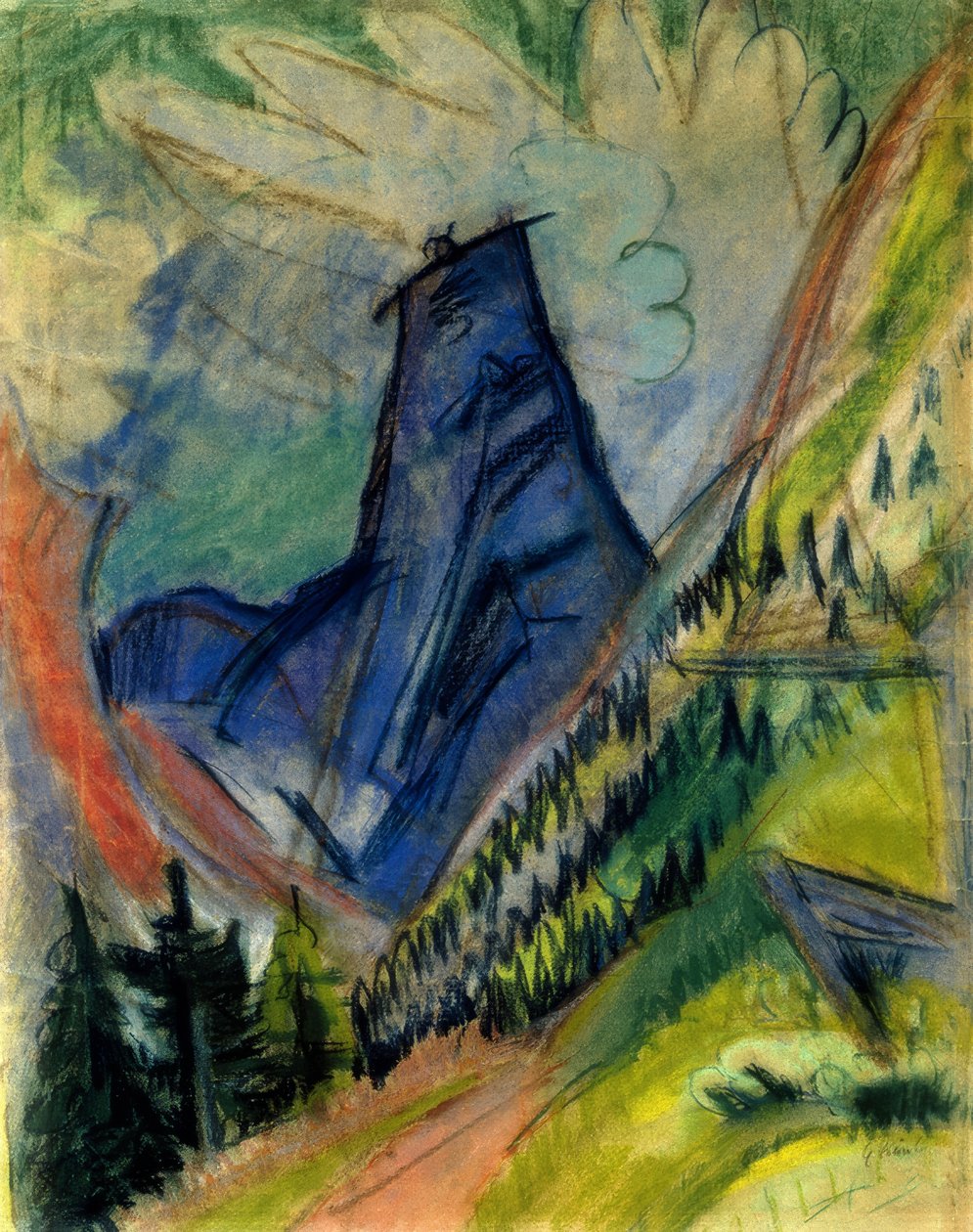Tinzenhorn द्वारा अर्नस्ट लुडविग किरचनर