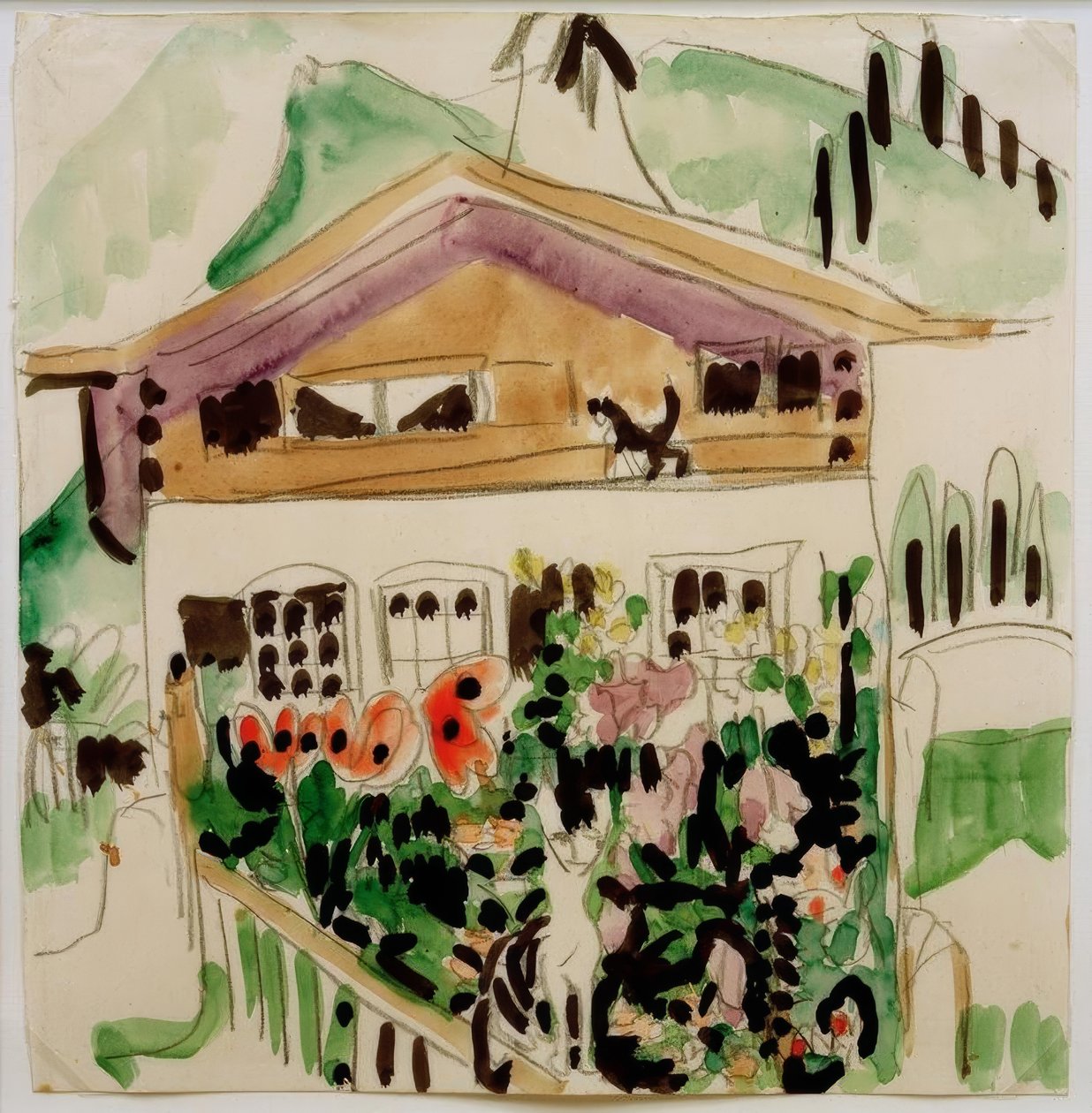 Wildbodenhaus द्वारा अर्नस्ट लुडविग किरचनर