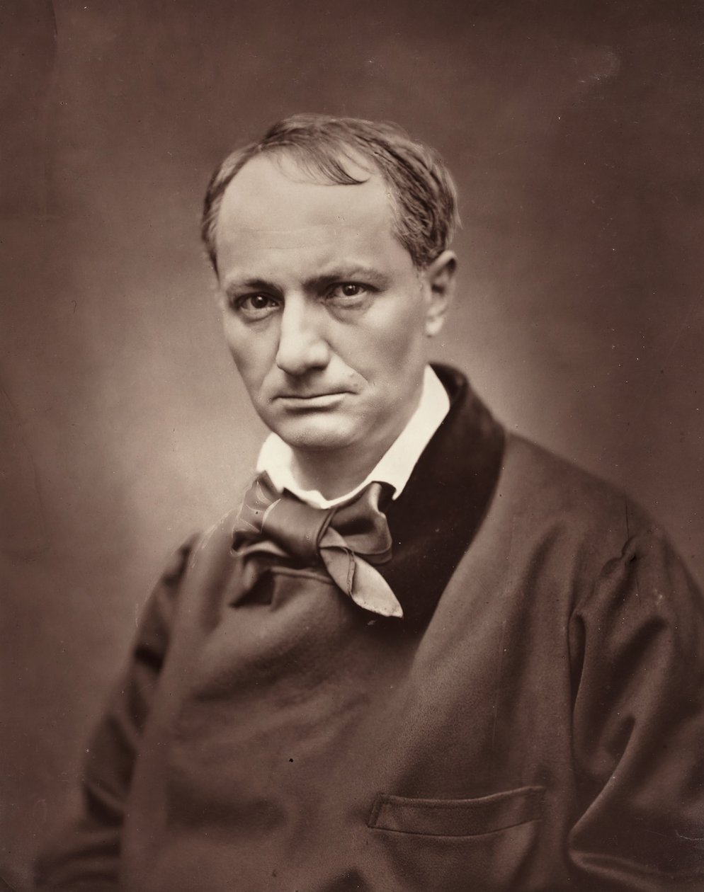 चार्ल्स बॉडेलेयर फ्रांसीसी कवि, आलोचक और लेखक, 1821-1867, सी। 1863. द्वारा एटिने कारजाटा