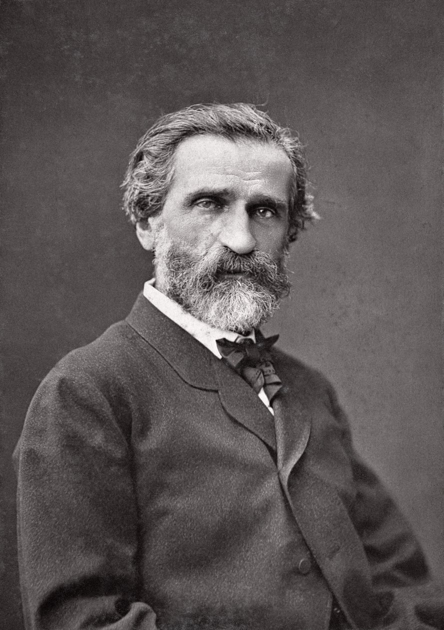Giuseppe Verdi (1813-1901) 1877 (124001 भी देखें) द्वारा एटिने कारजाटा