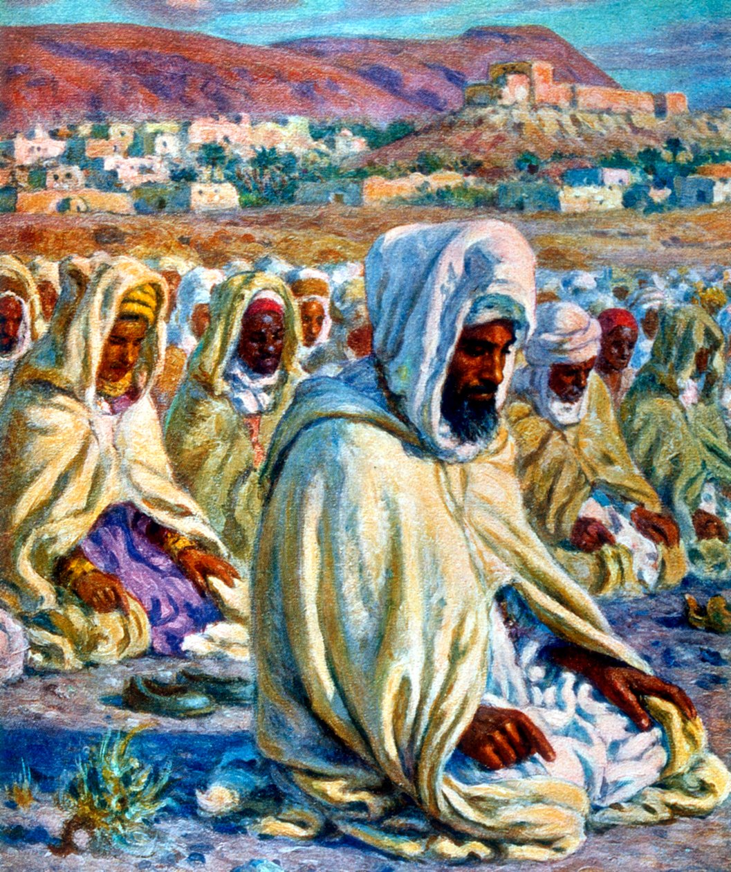 'द प्रेयर', 1918 द्वारा अल्फोंस एटीन डिनेट