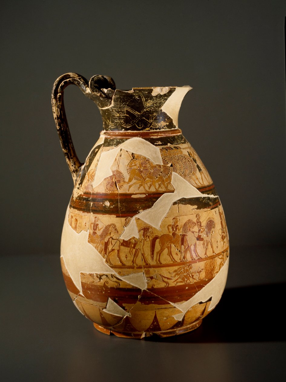 Etruscan antiquite: मिट्टी में ओल द्वारा इट्रस्केन