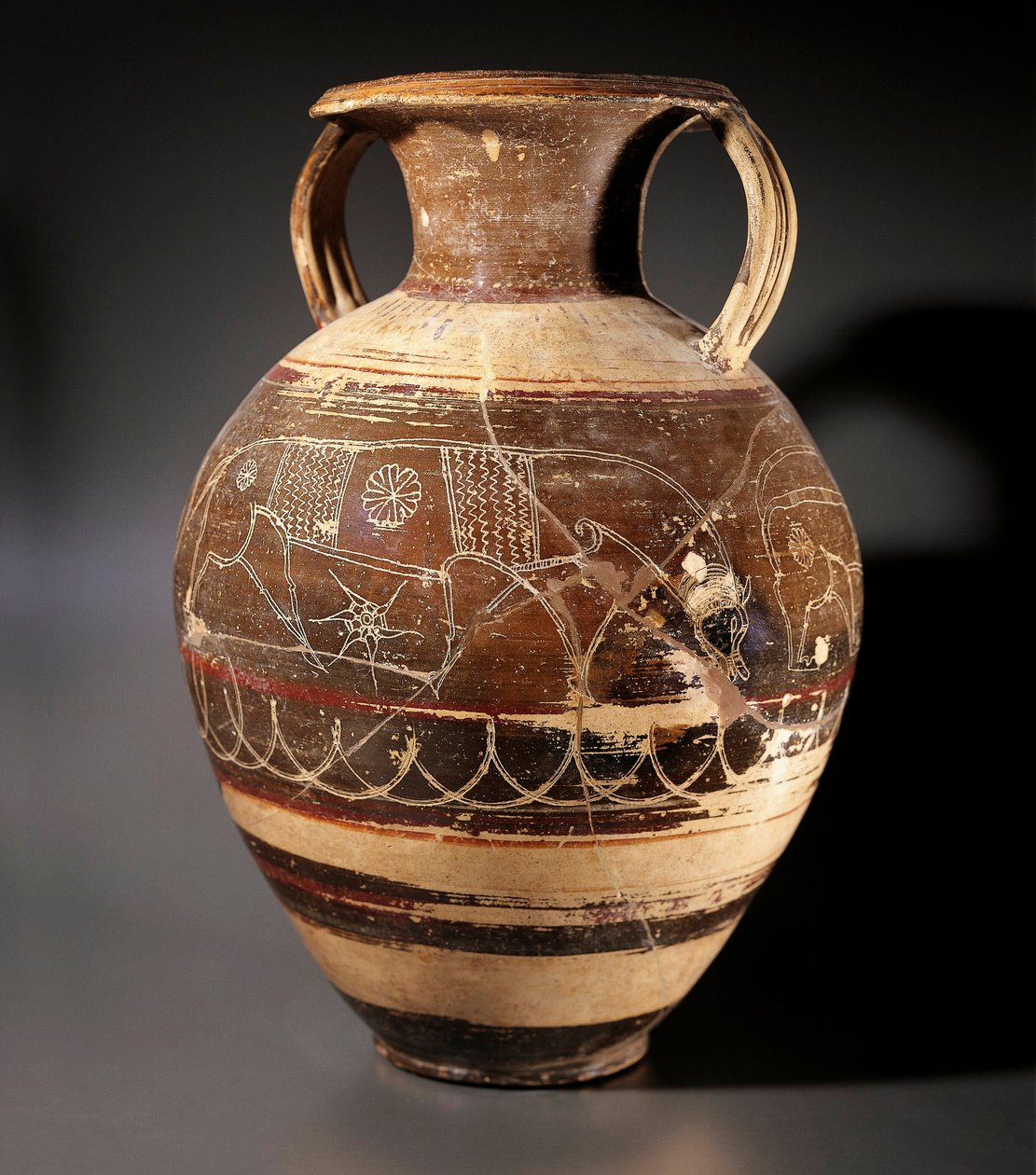 Etruscan कला: कैम्पी के चित्रकार द्वारा एम्फ़ोरा डिकोरे द्वारा इट्रस्केन