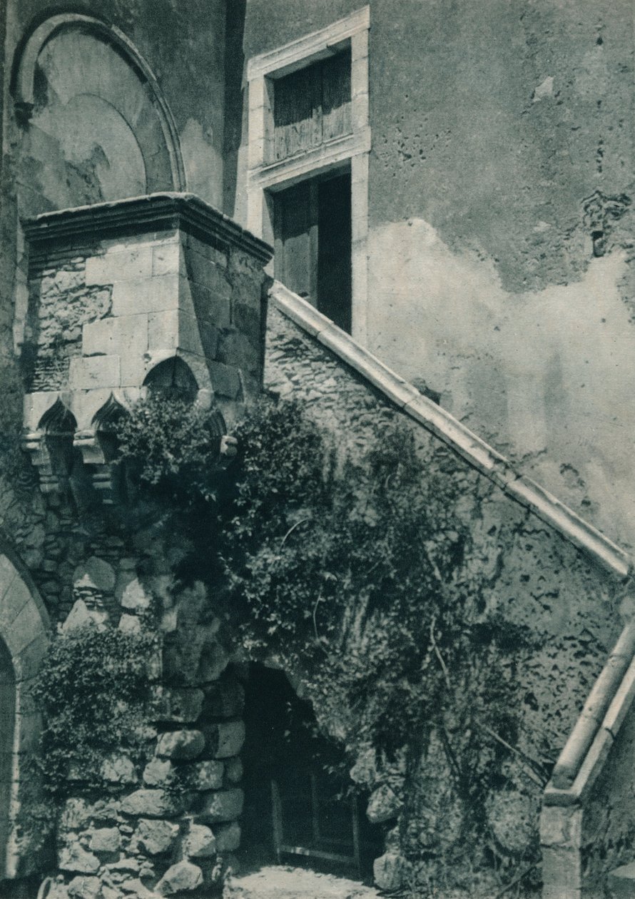 Taormina, सिसिली, इटली, 1927 का एक शांत कोना द्वारा यूजेन पोपेल
