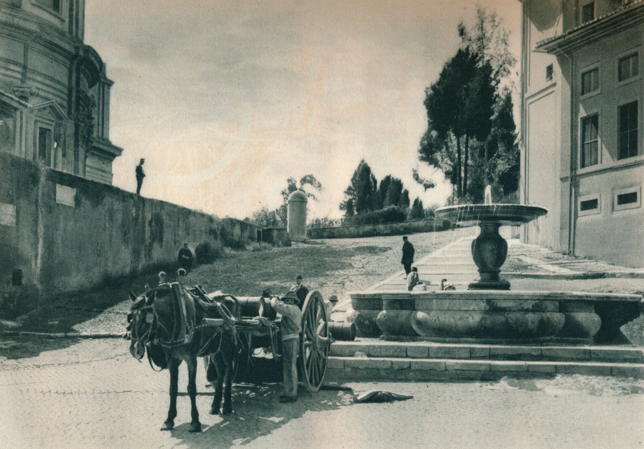 संग्रहालय और टकसाल, रोम, इटली, 1927 के पास वेटिकन के पीछे द्वारा यूजेन पोपेल