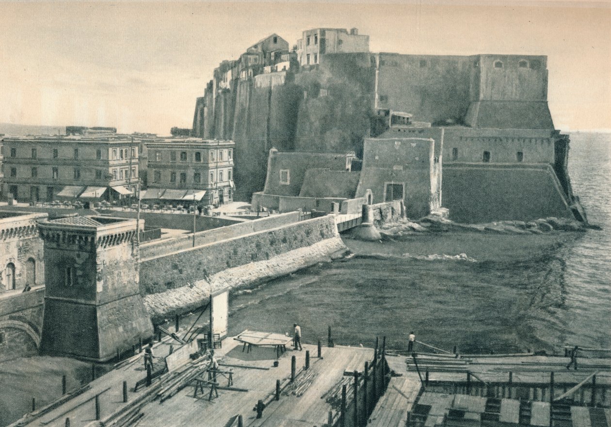 Castel dellOvo, नेपल्स, इटली, 1927 द्वारा यूजेन पोपेल