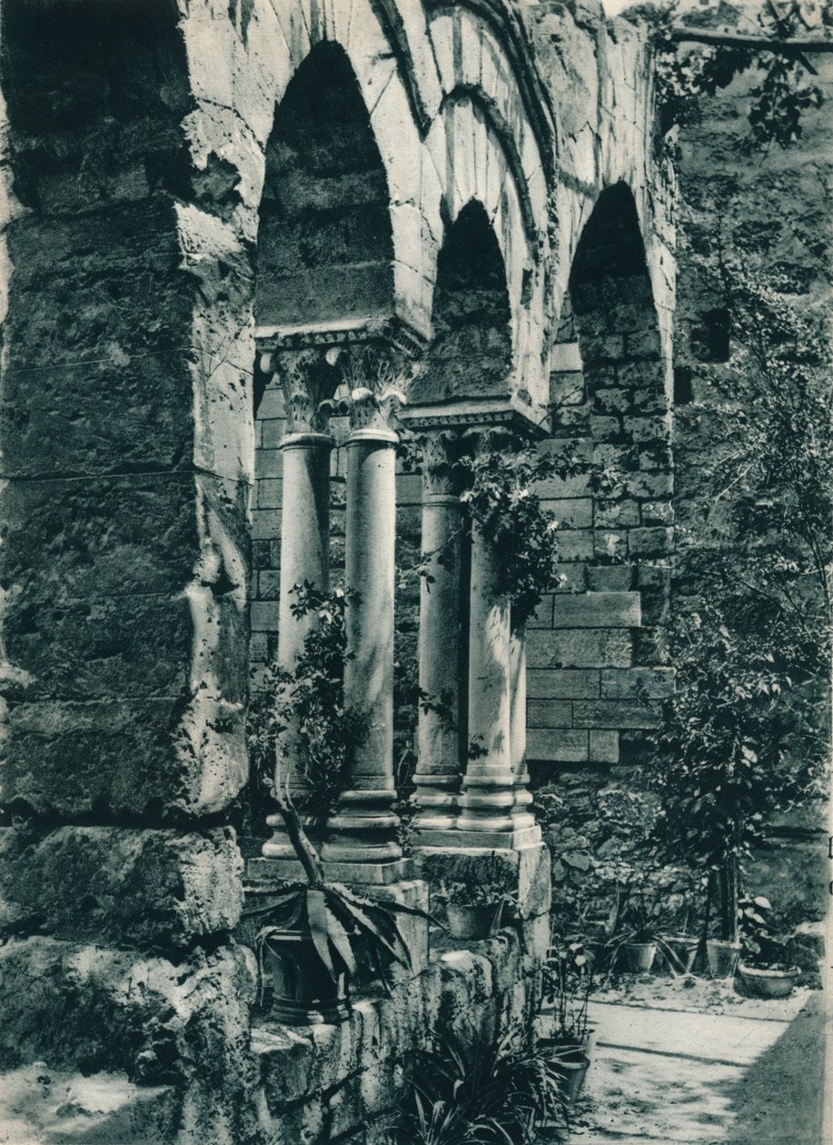 चर्च ऑफ़ सैन जियोवानी डिली एरेमिटी, पलेर्मो, सिसिली, इटली, 1927 द्वारा यूजेन पोपेल