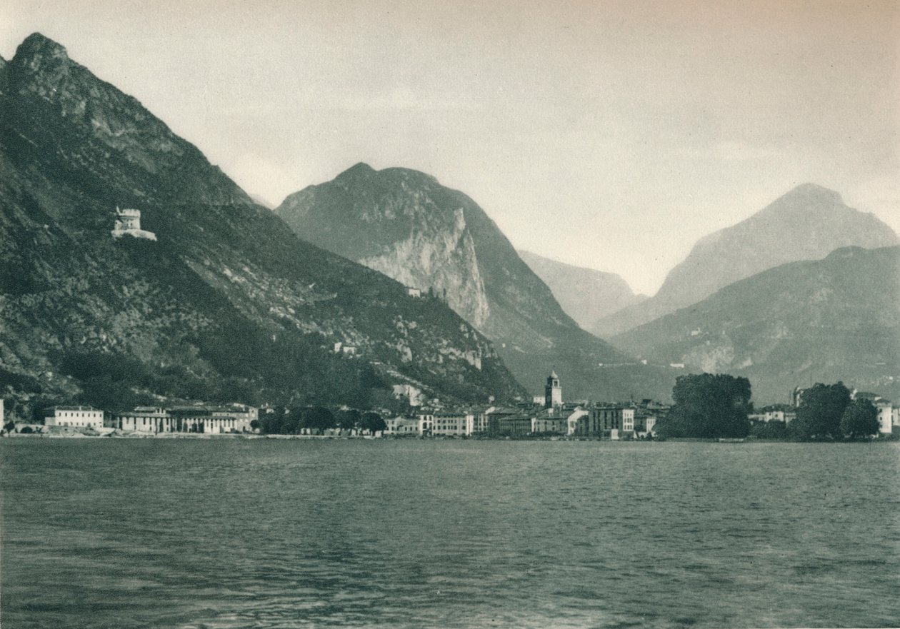 लेक गार्डा, इटली से रीवा डेल गार्डा, 1927 द्वारा यूजेन पोपेल