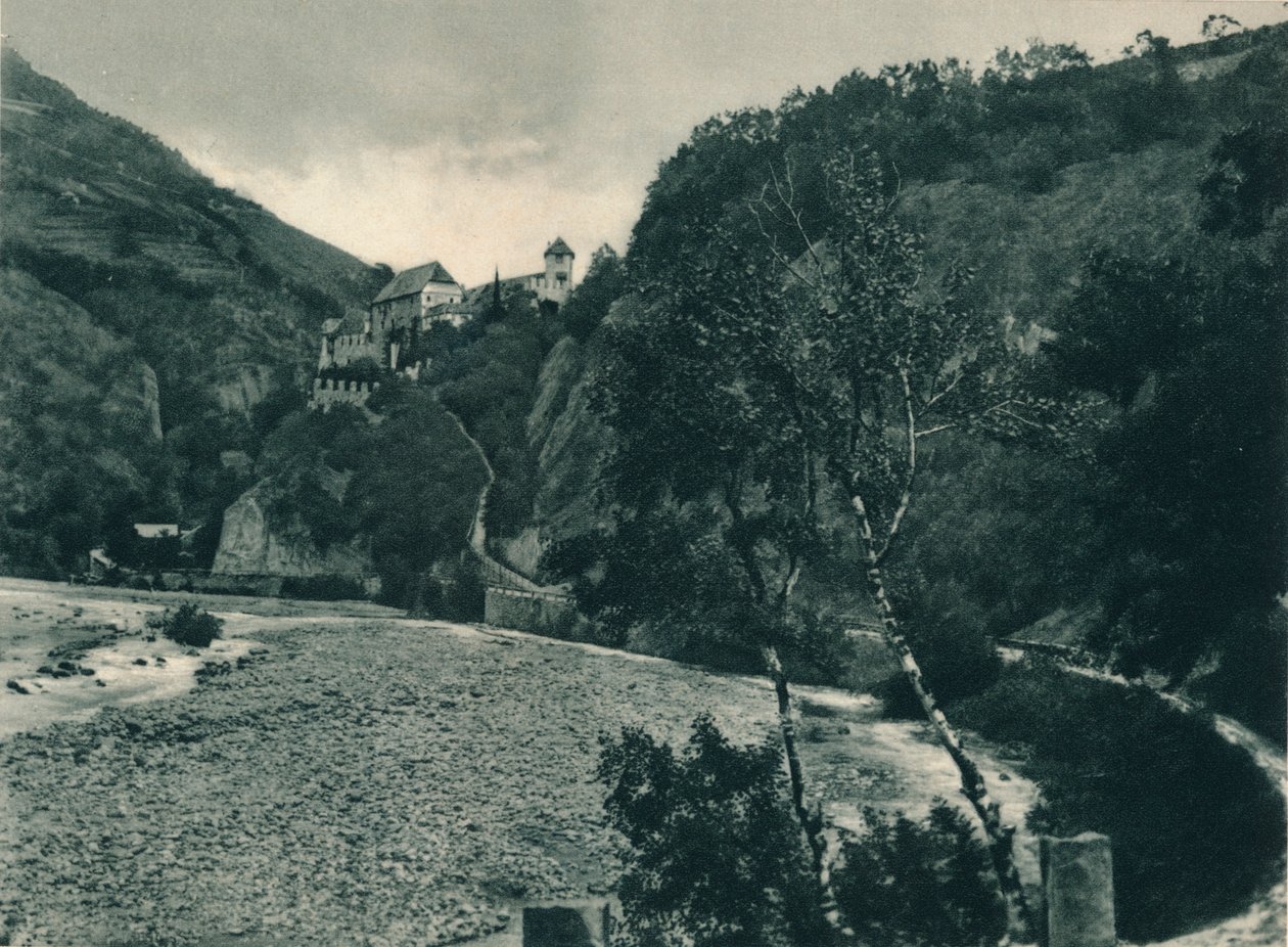 रंकेलस्टीन कैसल, बोलजानो, दक्षिण टायरॉल, इटली, 1927 द्वारा यूजेन पोपेल