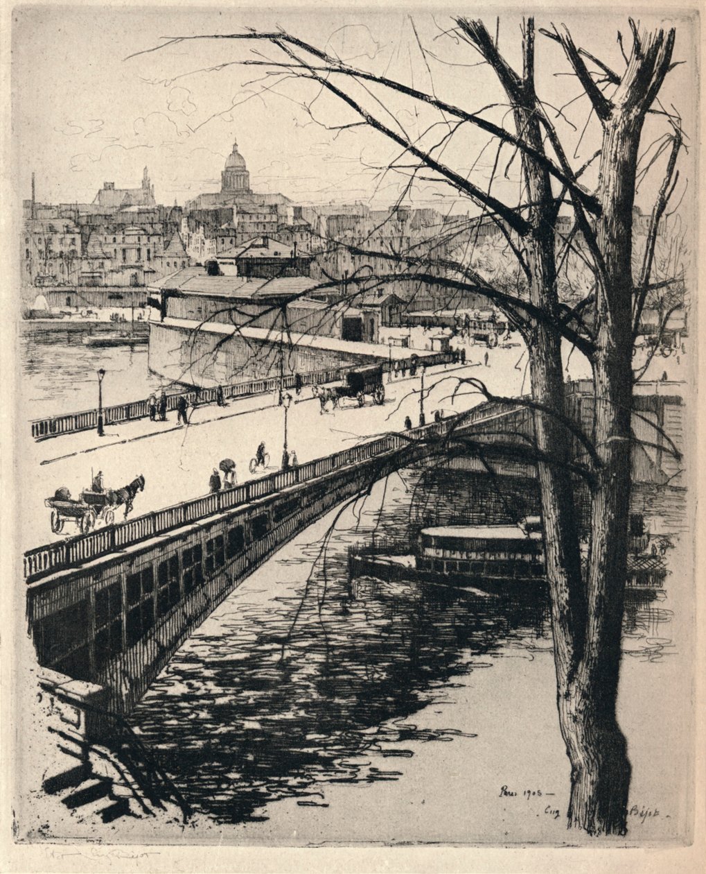मुर्दाघर, 1915 द्वारा यूजीन बियोट