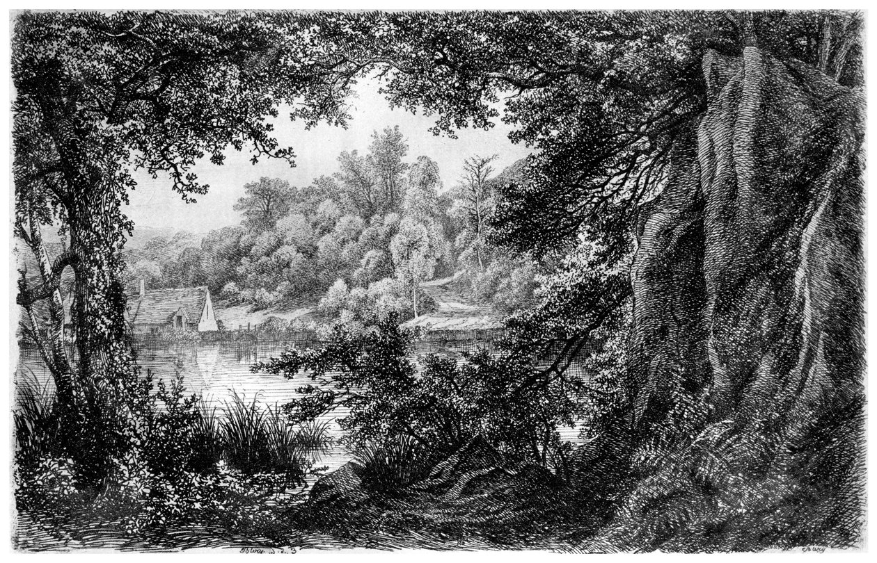 ला चौमेरी, c1825-1885 1924 द्वारा यूजीन ब्लेरी