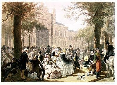 पैलेस ऑफ़ इंडस्ट्री, चैंप्स एलिसीज़, 1852-66 द्वारा यूजीन चार्ल्स फ्रेंकोइस ग्वार्ड