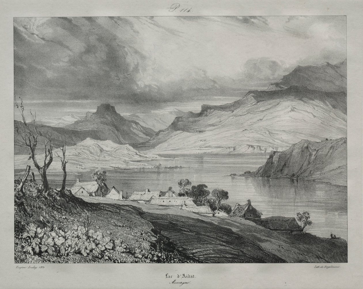 ऑवरगने: लैक डिडैट, ऑवरगने, 1831। द्वारा यूजीन इसाबे