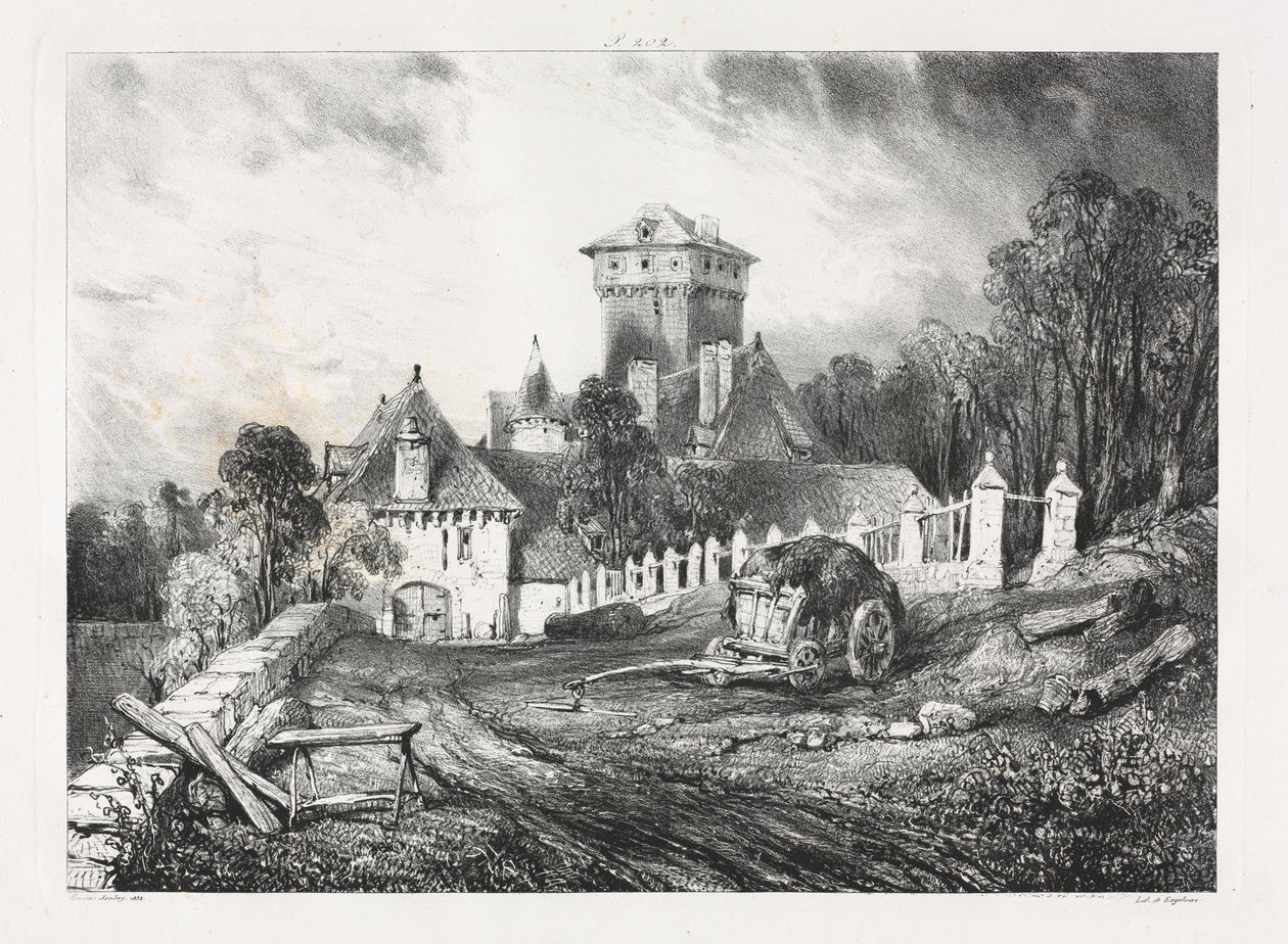पुराने फ्रांस में, सुरम्य और रमणीय यात्राएं, 1832 ...। द्वारा यूजीन इसाबे