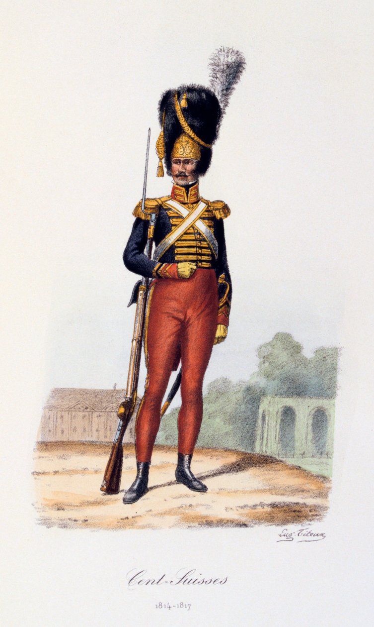 सेंट-सूइस, 1814-17 द्वारा यूजीन टिटेक्स