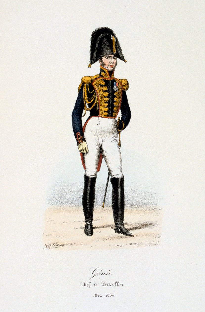 जिनी, बटालियन चीफ, 1814-30 द्वारा यूजीन टिटेक्स