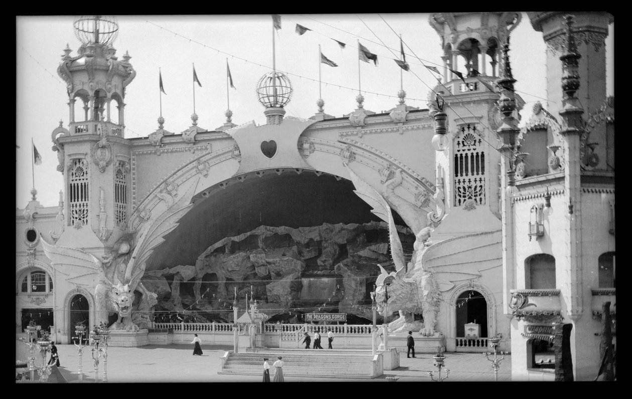 लूना पार्क, 1906 (नाइट्रेट नकारात्मक) द्वारा यूजीन वेमलिंगर