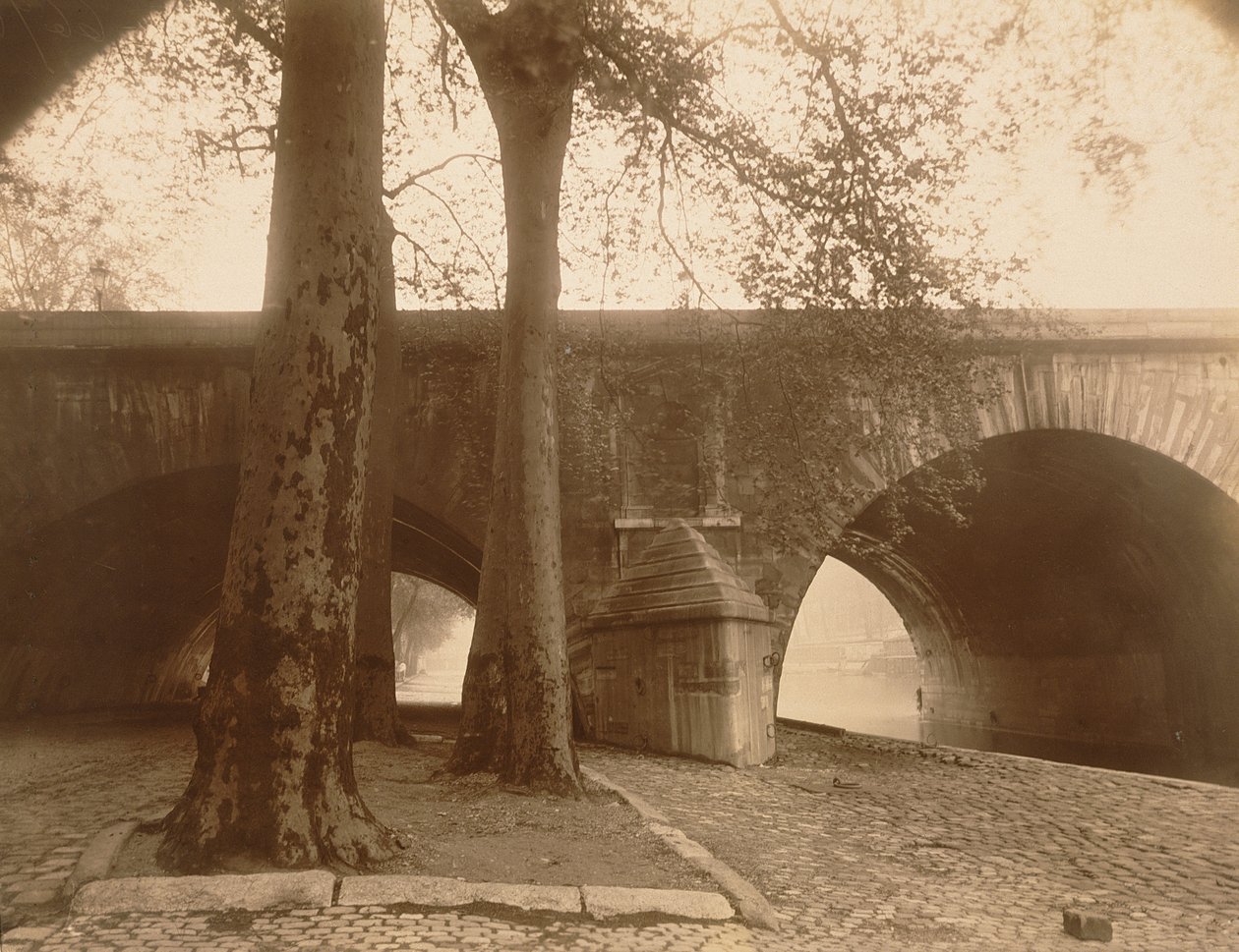 पोंट मैरी, 1926 (एल्बम प्रिंटिंग-आउट पेपर फोटोग्राफ) द्वारा यूजेन एटगेट