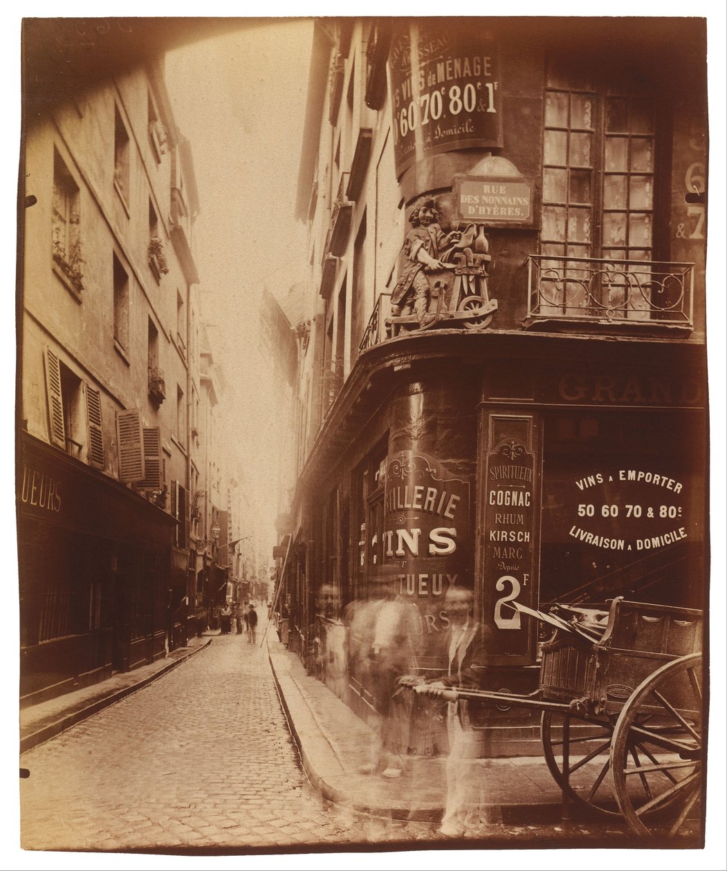 Rue des Nonnains d&39;Hyères द्वारा यूजेन एटगेट