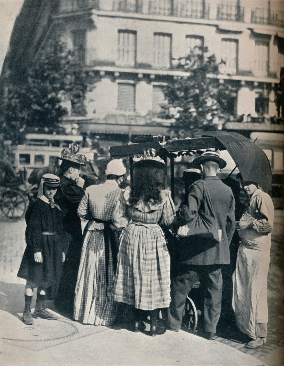 स्ट्रीट सीन, c1877-1927, 1929 द्वारा यूजेन एटगेट