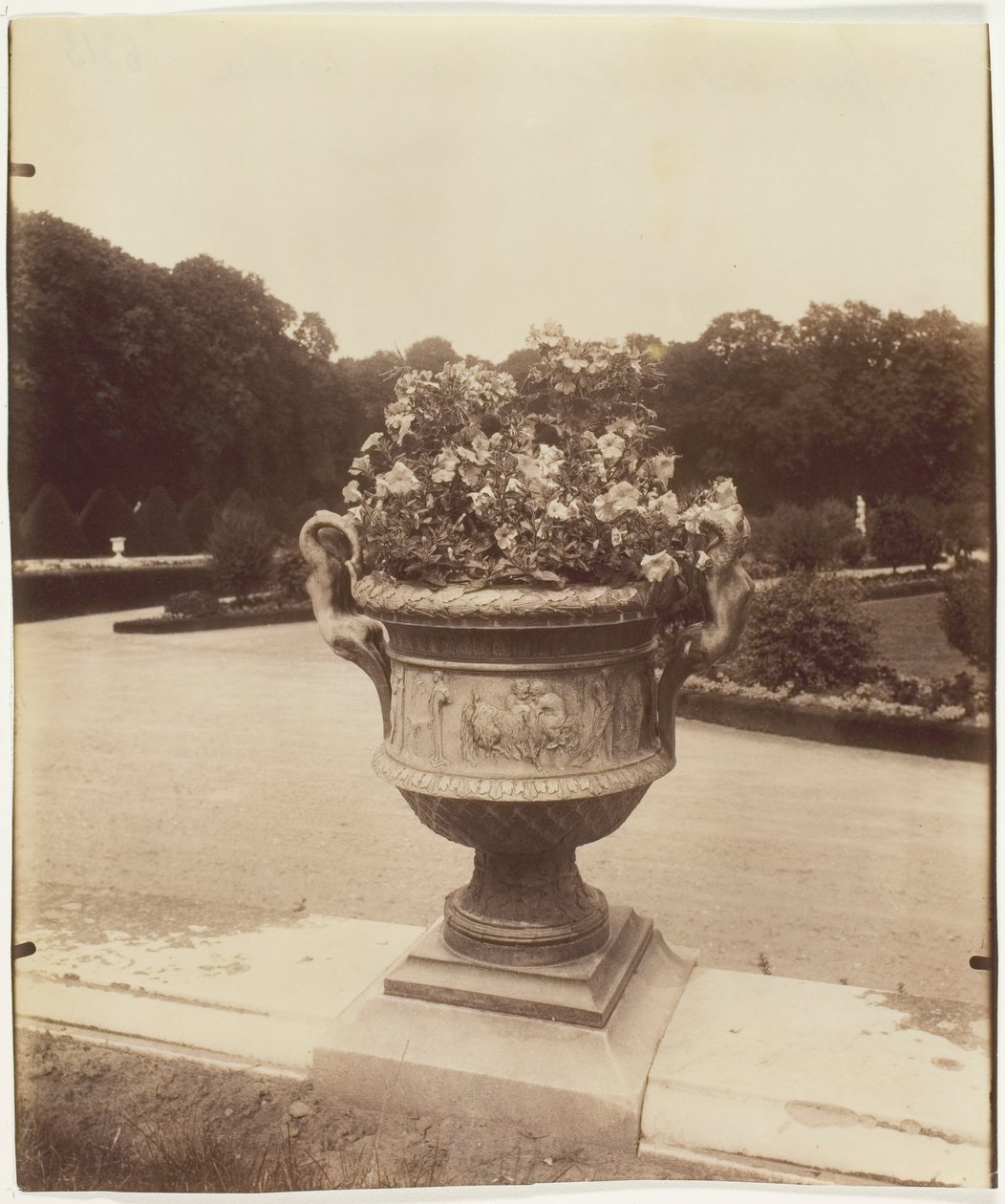 वर्साय, बलिन द्वारा फूलदान, 1902। द्वारा यूजेन एटगेट