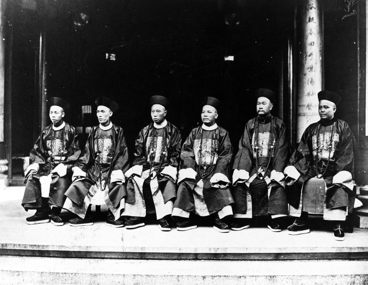 चीनी मंदारिन, c.1875 द्वारा यूरोपीय फोटोग्राफर