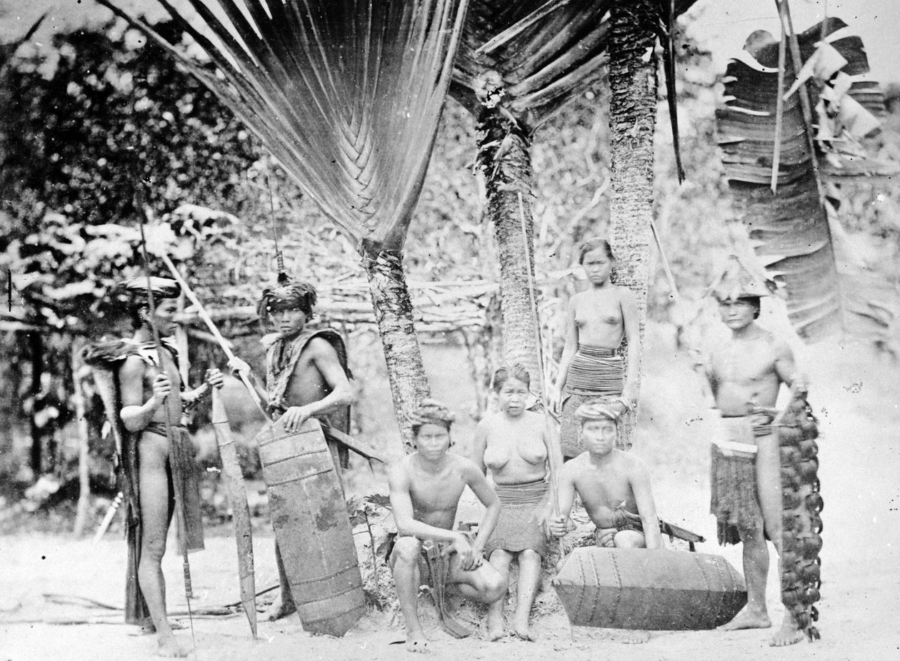 मुख्य भूमि पेनांग के मूल निवासी, c.1870s द्वारा यूरोपीय फोटोग्राफर