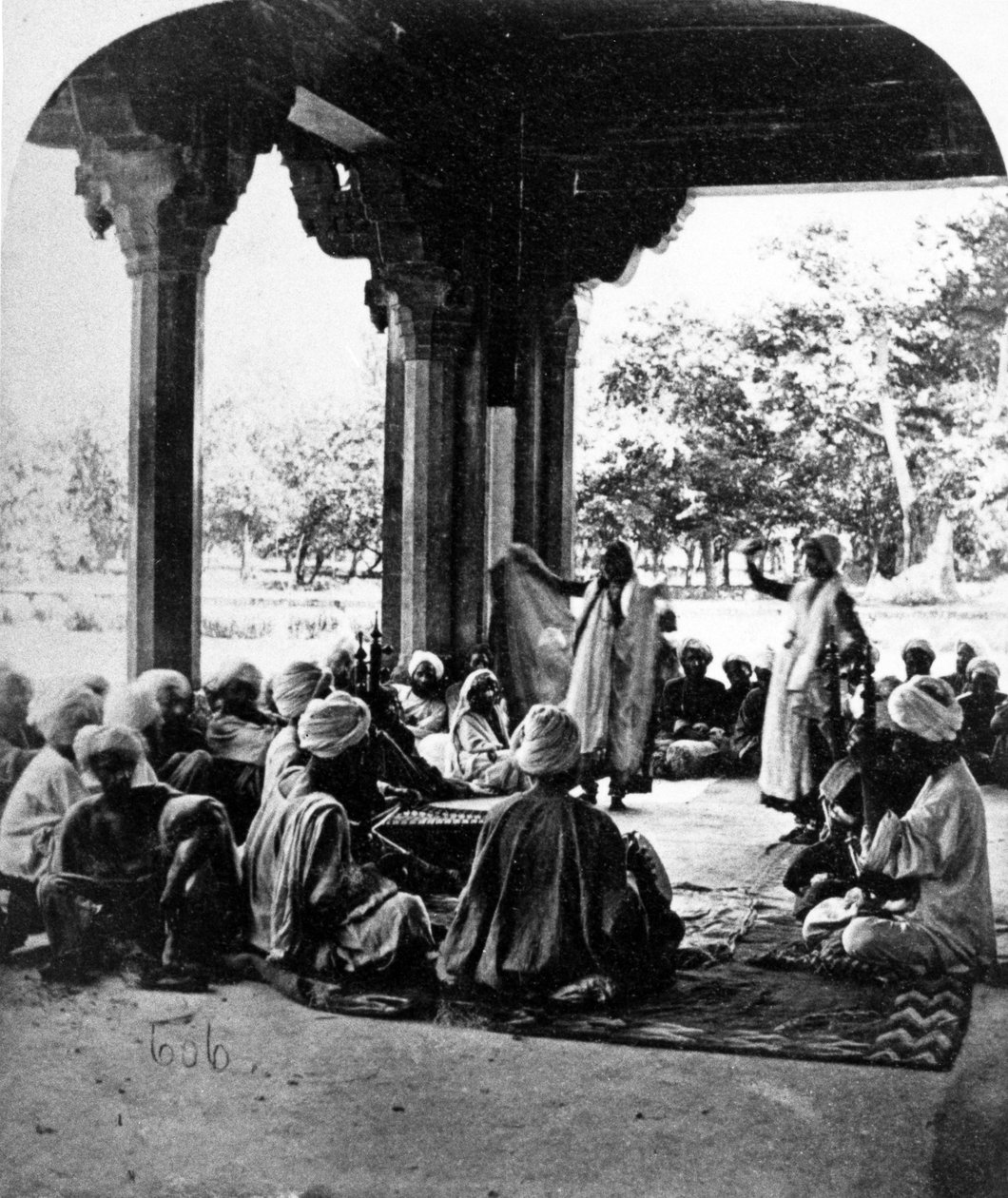 Nautch Dance, c.1860s द्वारा यूरोपीय फोटोग्राफर