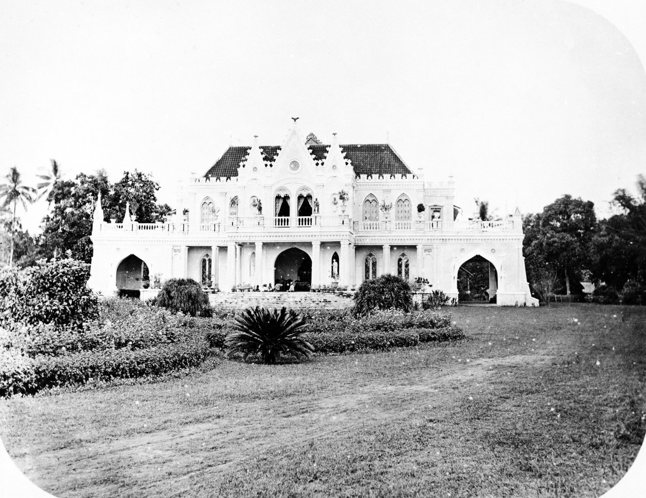 राडेन सालेह हाउस, Cikini, जावा, c.1872 द्वारा यूरोपीय फोटोग्राफर