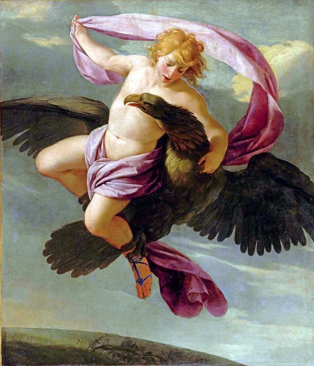 बृहस्पति द्वारा गैनीमेड का अपहरण द्वारा Eustache Le Sueur