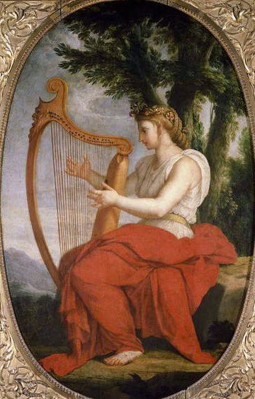 कैलीओप, c.1650-52 द्वारा Eustache Le Sueur