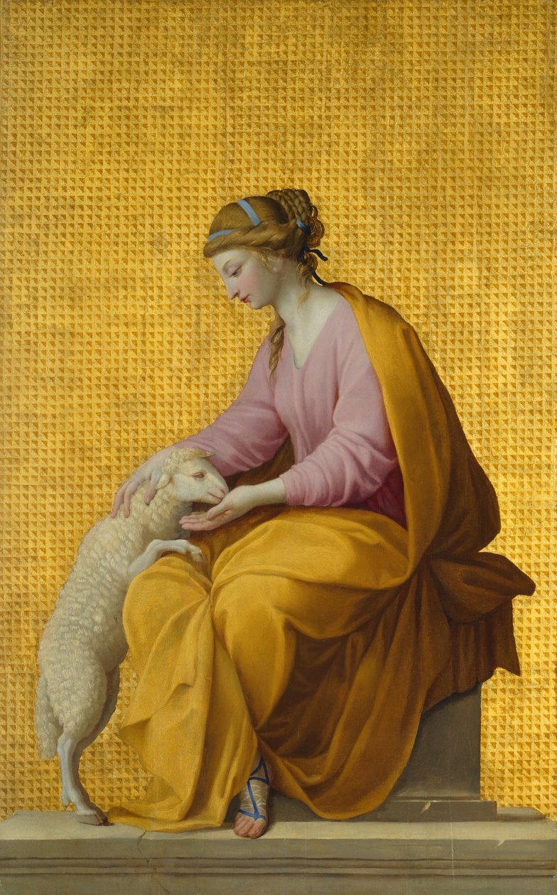 नम्रता, 1650। द्वारा Eustache Le Sueur