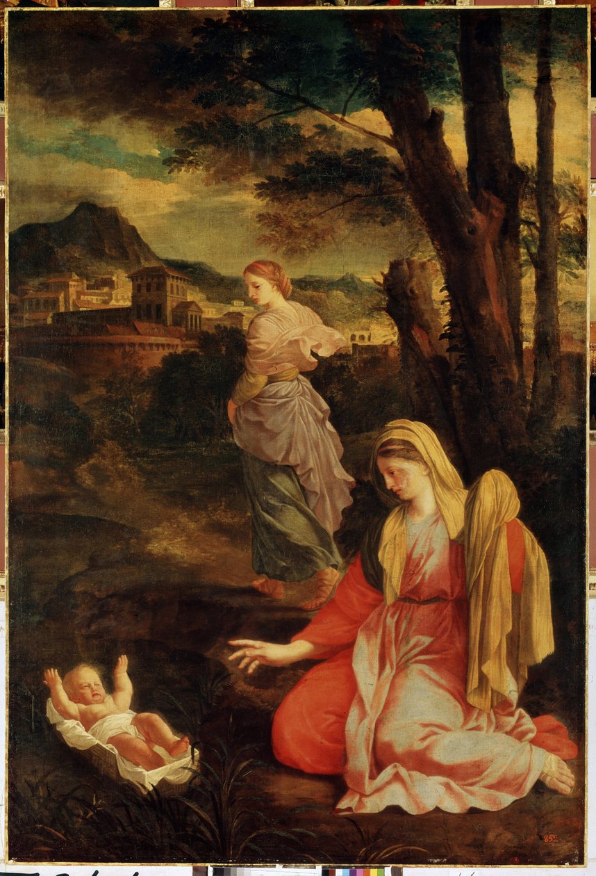 मूसा की खोज द्वारा Eustache Le Sueur