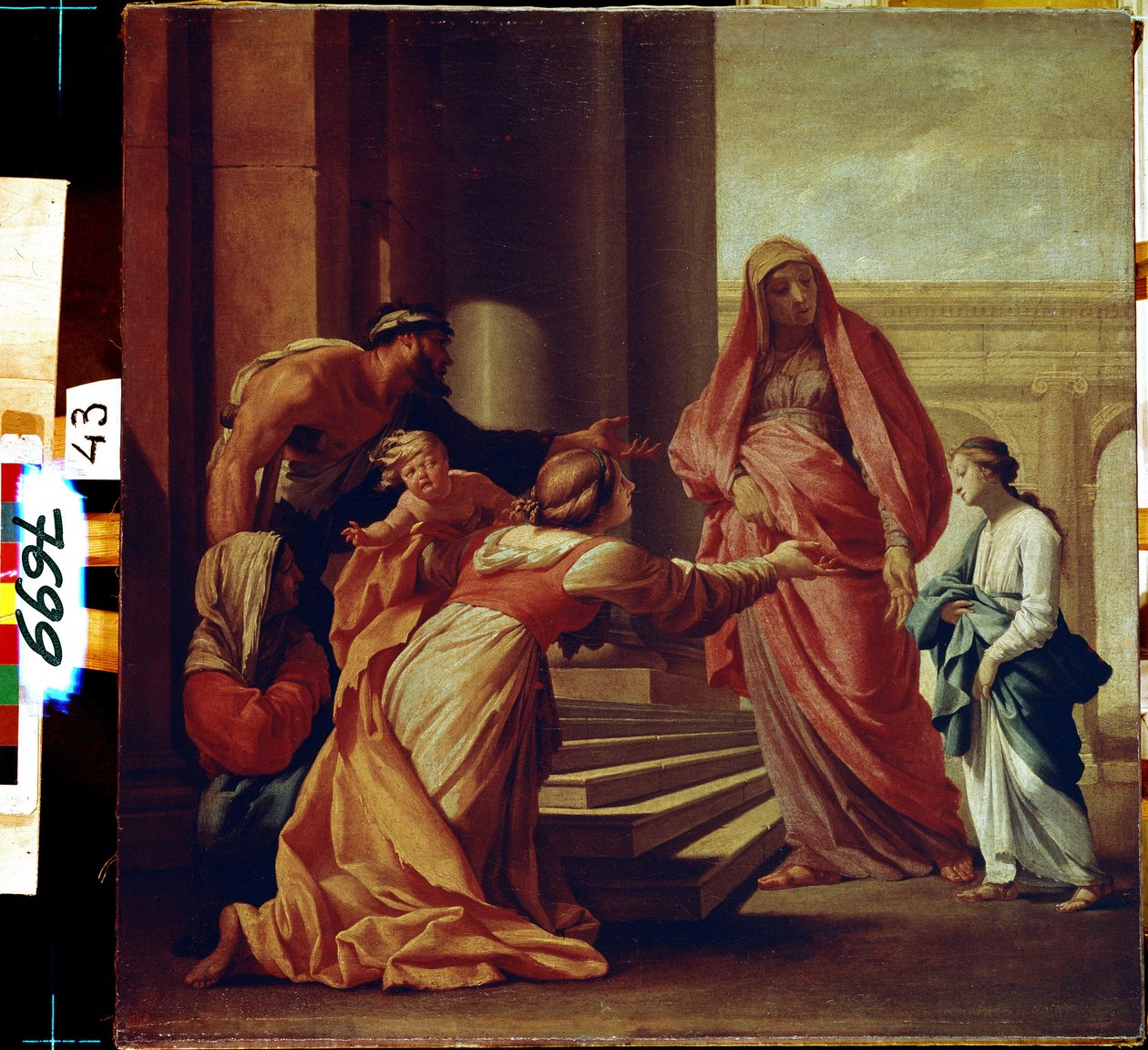 द प्रेजेंटेशन ऑफ द धन्य वर्जिन मैरी द्वारा Eustache Le Sueur