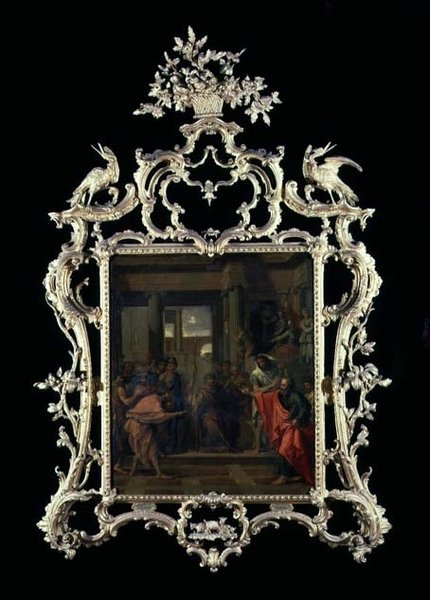 एक सम्राट के सामने दो दार्शनिकों का विवाद द्वारा Eustache Le Sueur