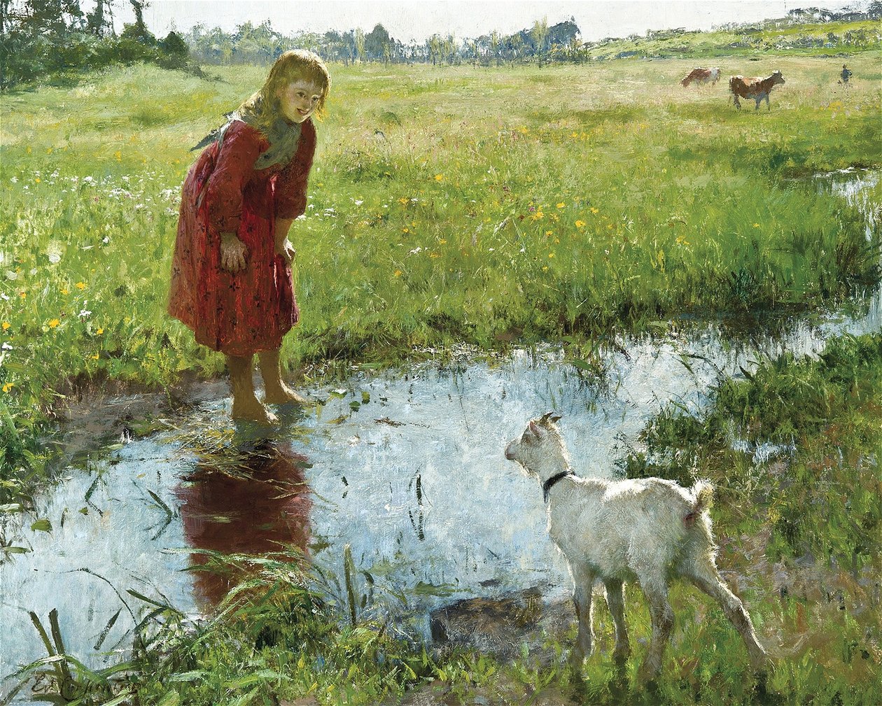 जंगली लामी द्वारा Evariste Carpentier